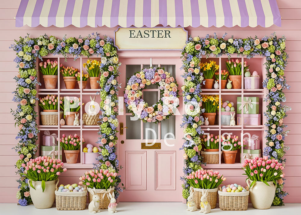 Toile de fond pour photographie de baiser de roses et de ballons de la Saint-Valentin d'Avezano conçue par Polly Ro Design