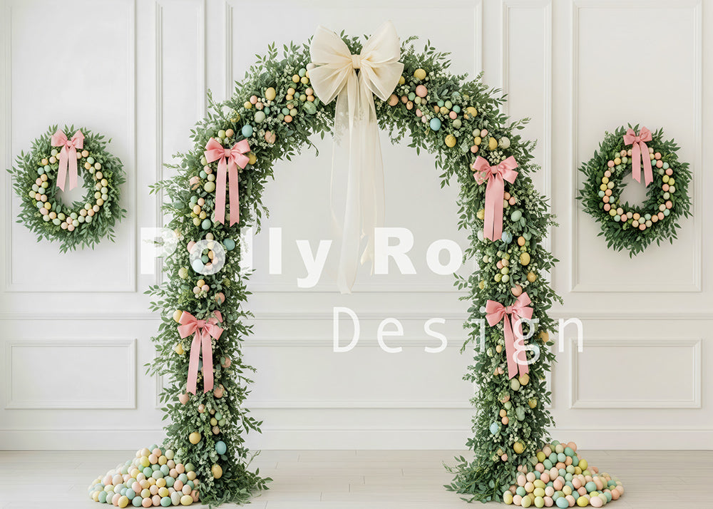 Toile de fond pour photographie de baiser de roses et de ballons de la Saint-Valentin d'Avezano conçue par Polly Ro Design