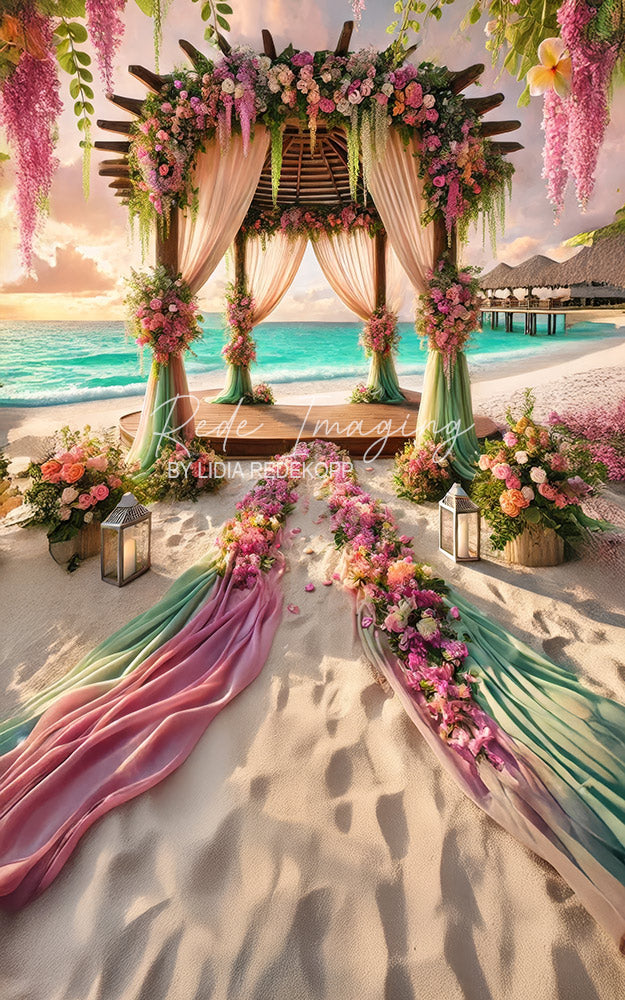 Toile de fond pour photographie de pailles et d'œufs de Pâques d'Avezano conçue par Polly Ro Design