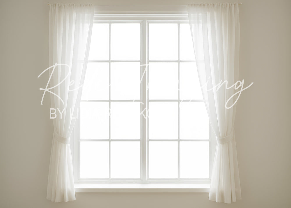 Avezano White Curtain Window Interior Photography Backdrop Designed By Lidia Redekopp
