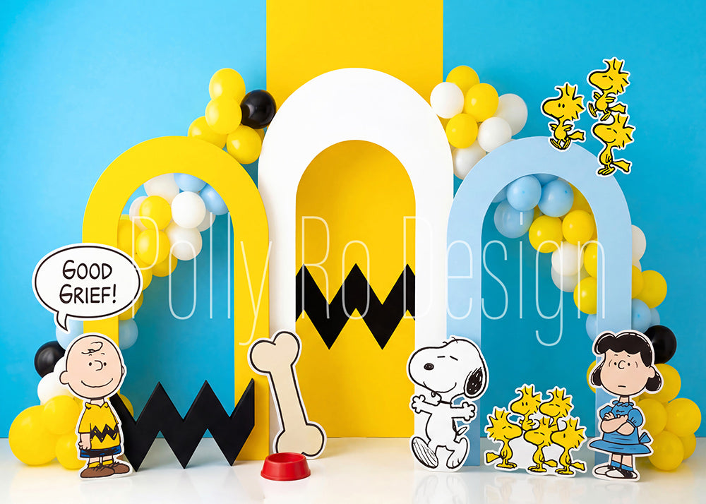 Toile de fond pour photographie de baiser de roses et de ballons de la Saint-Valentin d'Avezano conçue par Polly Ro Design