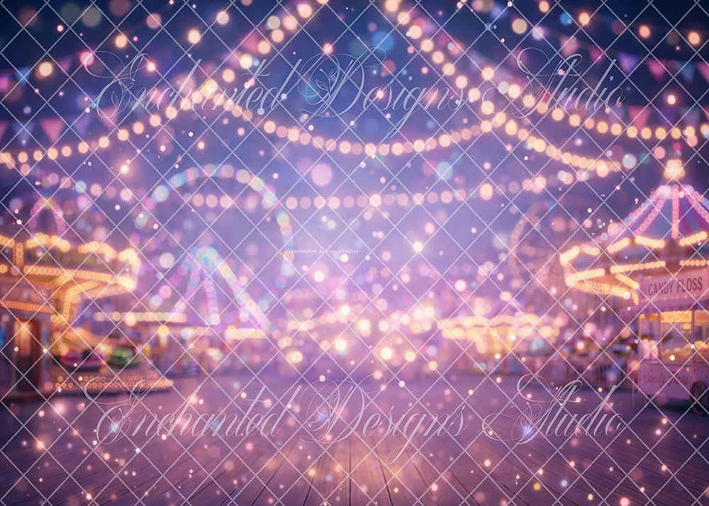 Avezano Bokeh Carnival Lights Backdrop Designed By Enchanted Design Studio