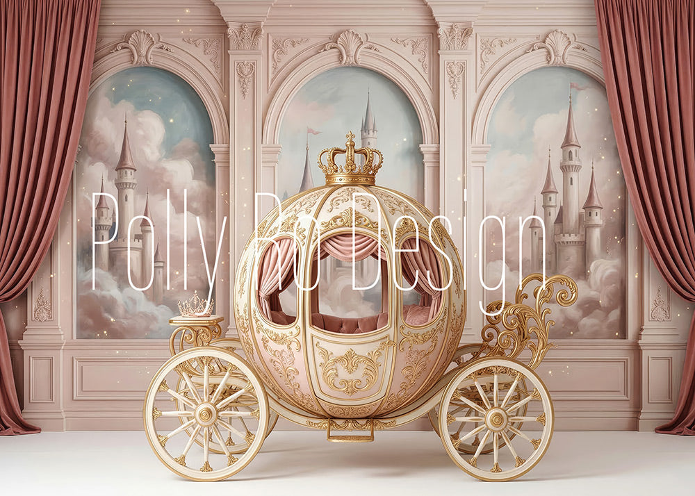 Toile de fond pour photographie de baiser de roses et de ballons de la Saint-Valentin d'Avezano conçue par Polly Ro Design