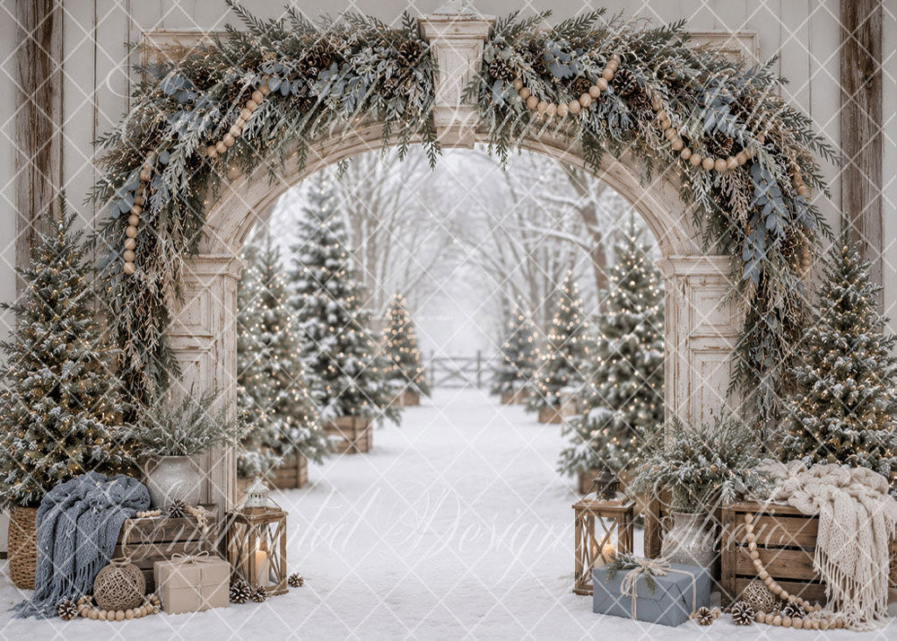 Toile de fond pour photographie de pailles et d'œufs de Pâques d'Avezano conçue par Polly Ro Design