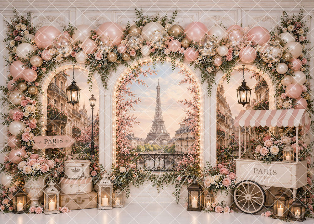Toile de fond pour photographie de pailles et d'œufs de Pâques d'Avezano conçue par Polly Ro Design