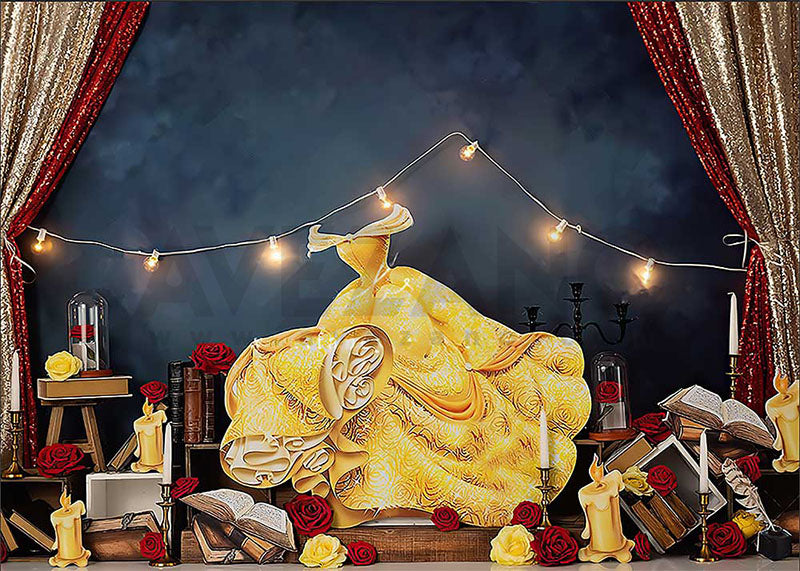 Avezano Princess Dress Skirt Birthday Party Photography Background