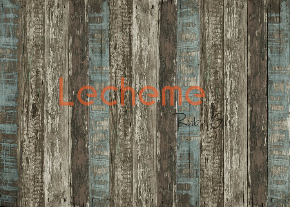 Avezano Cracked Walls and Roses Toile de fond Scène de chambre Set par Lecheme Ruby Gu