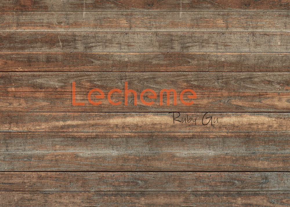 Ensemble de 2 toiles de fond abstraites Avezano Brown par Lecheme Ruby Gu