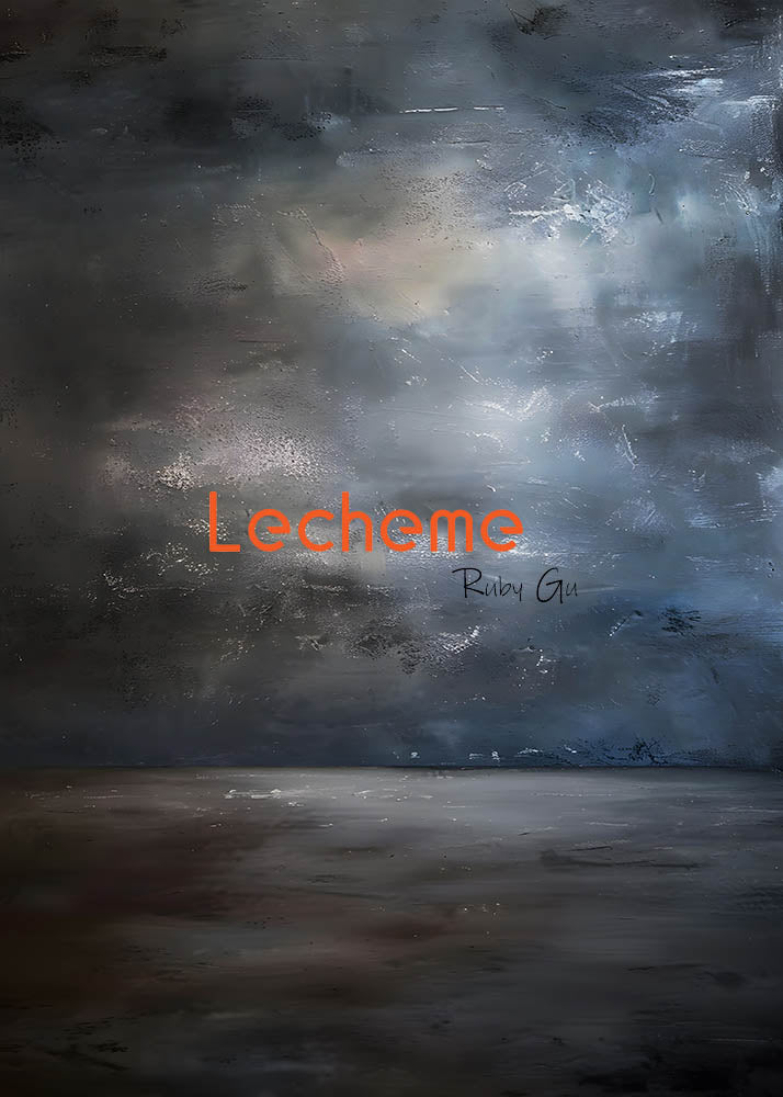 Toile de fond de photographie abstraite noire de peinture à l'huile d'Avezano par Lecheme Ruby Gu