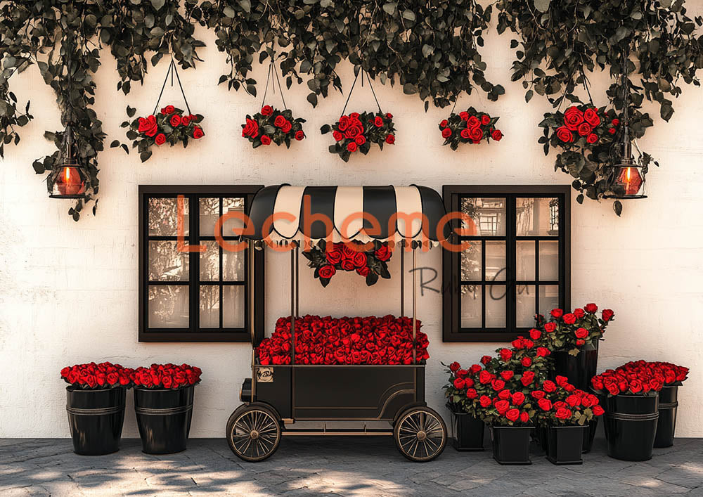 Avezano Saint Valentin Romantique Coeur N Décoration Photographie Toile de Fond Par Lecheme Ruby Gu