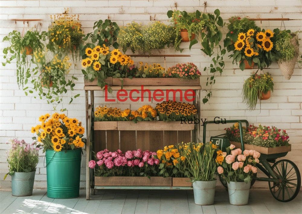 Toile de fond pour photographie de placards et de roses de la Saint-Valentin d'Avezano par Lecheme Ruby Gu