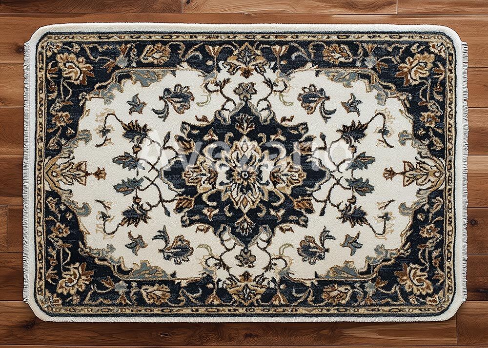 Avezano Christmas Ornate Patterned Rug Photography Backdrop