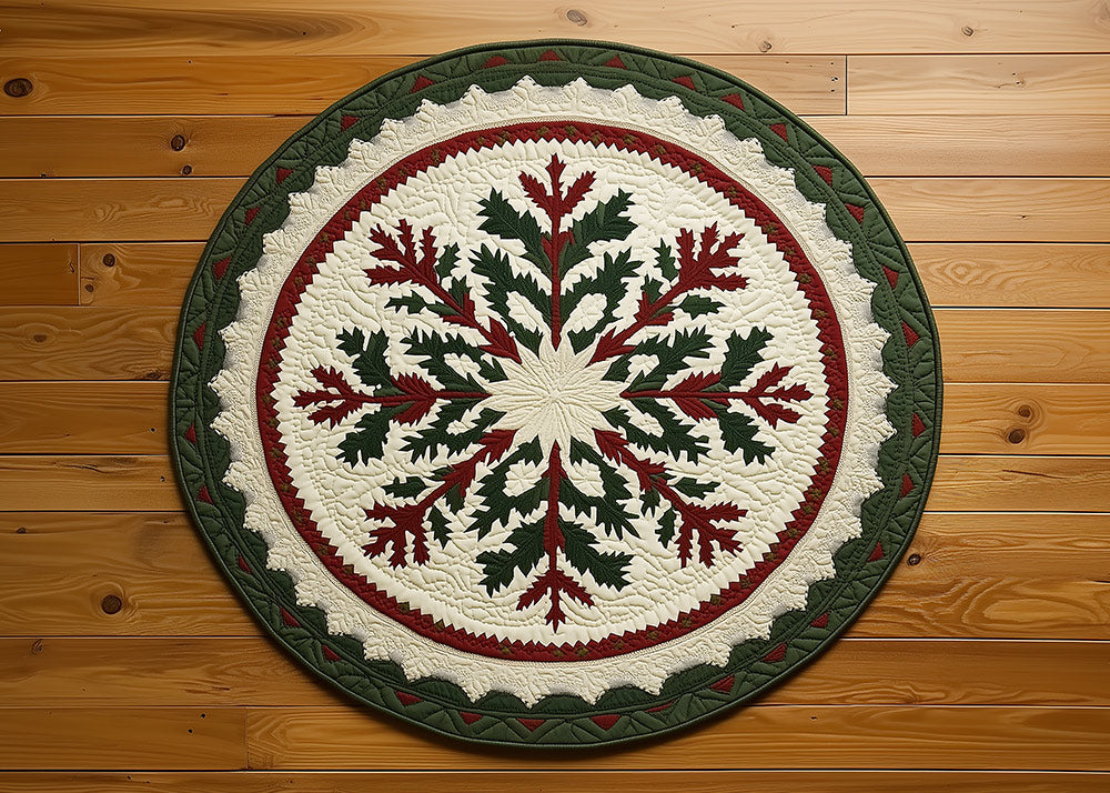 Avezano Noël Hiver Cabine Neige 2 pièces Toile de fond