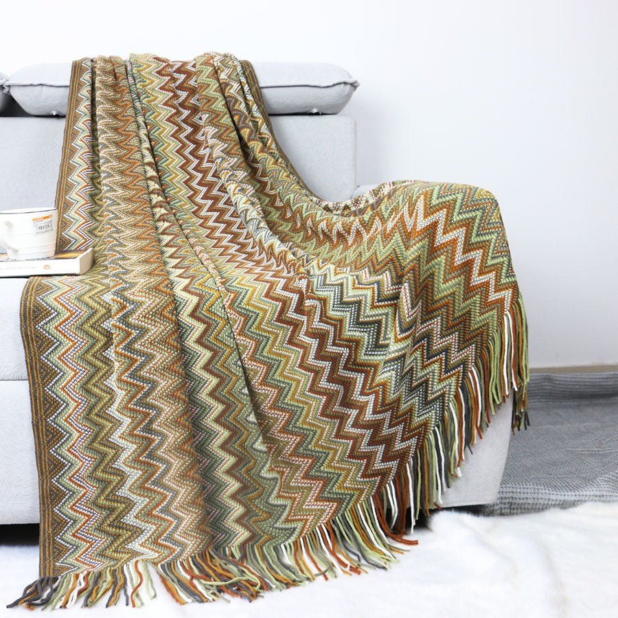 Avezano Bohemian Fall Blanket Newborn Photography Prop