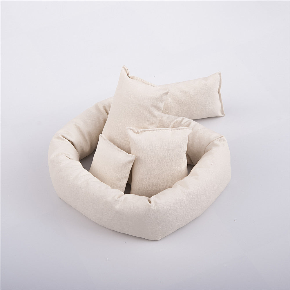Avezano Baby Photo Cushion Basket Modeling Pillow Studio Photo Auxiliary