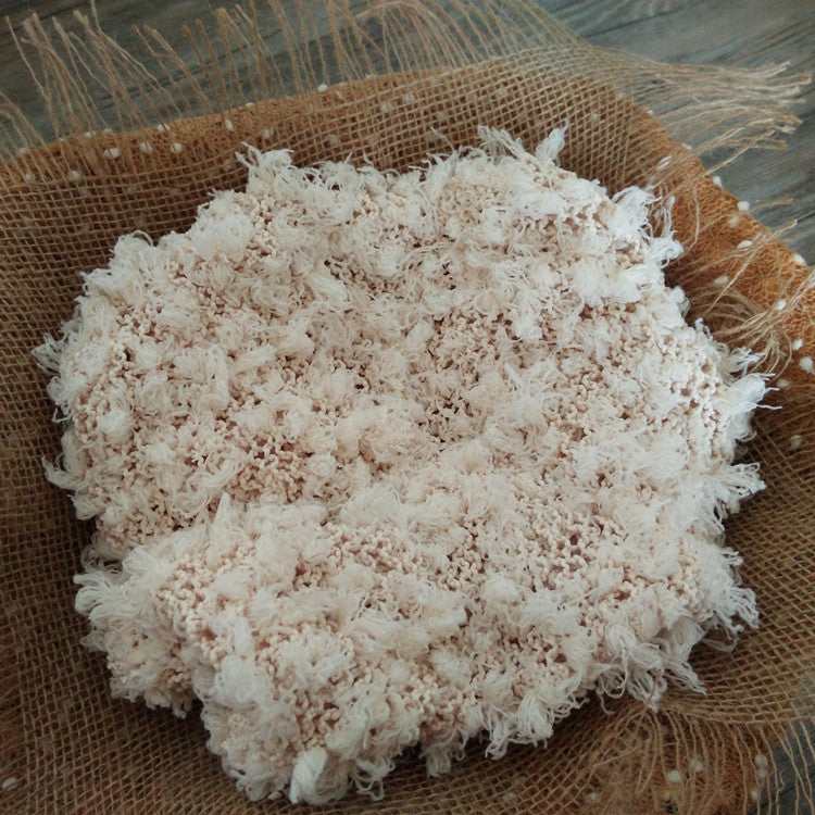 Couverture en pop-corn beige Avezano - Accessoires pour nouveau-nés