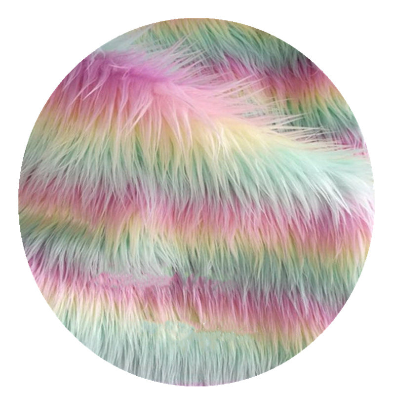 Avezano Newborn Photography Props Sunflower Seven-color Rainbow Long Blanket