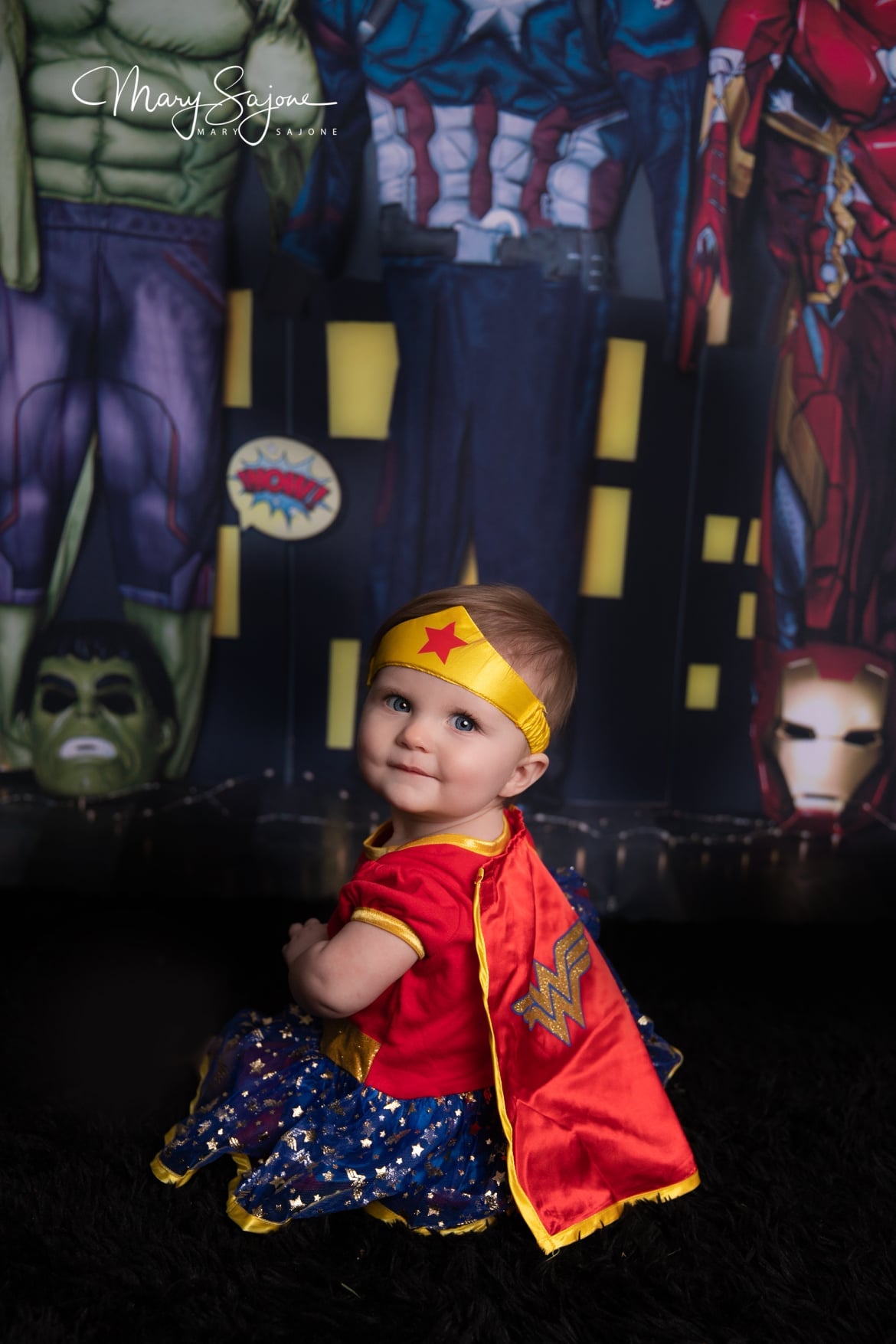 Avezano Marvel Super Hero Costume Photography Backdrop