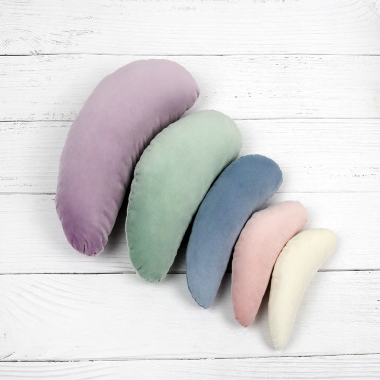 Avezano Lot de 5 coussins en forme de croissant pour nouveau-né