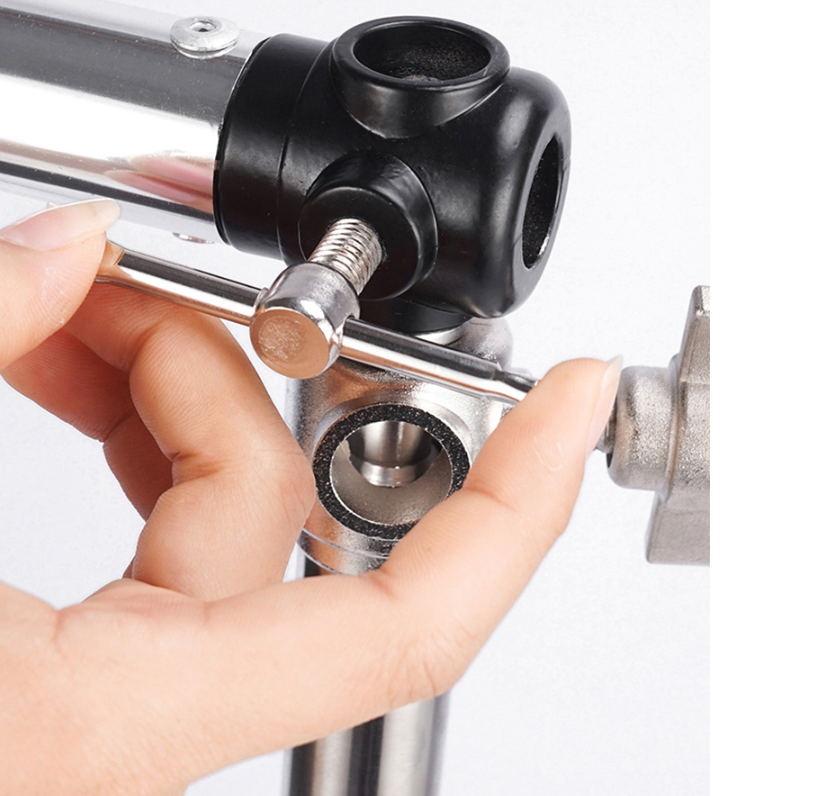 Avezano Portique en acier inoxydable Barre horizontale de 3 m Support de fond rétractable Support de studio Étagère