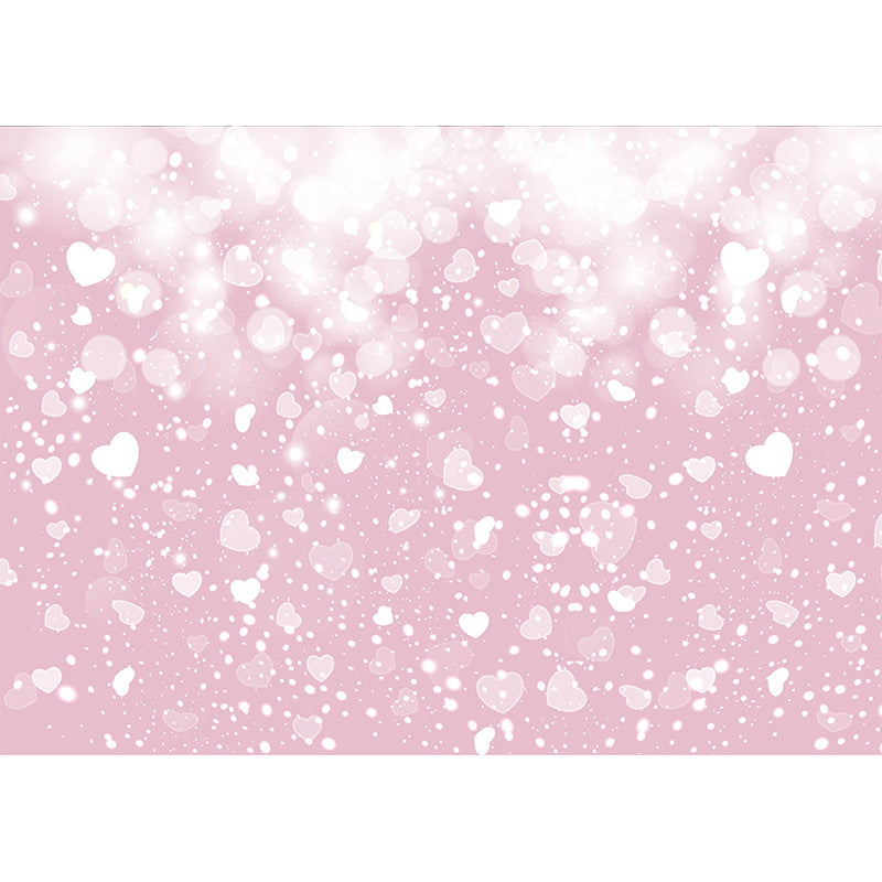 Avezano Shining Love Hearts Bokeh Backdrop For Photography-AVEZANO