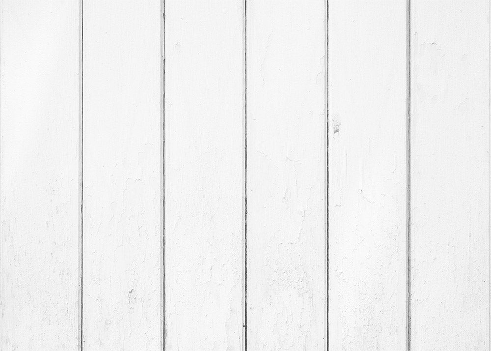 Avezano White Wood Floor Backdrop For Newborn Photography-AVEZANO