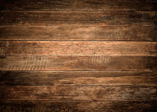 Brown Old Burnt Texture Photo Wood Rubber Floor Mat
