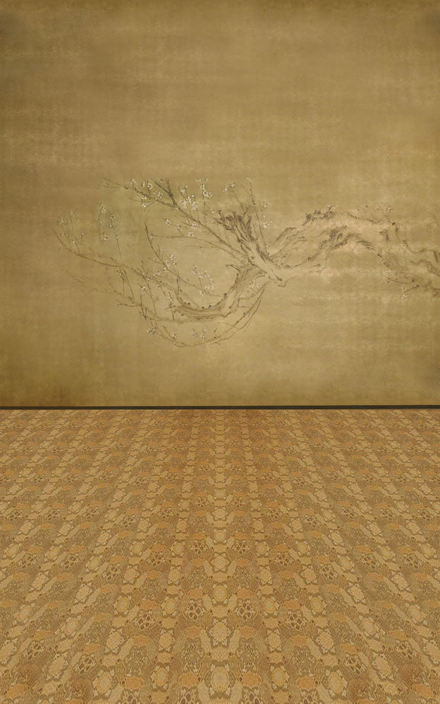 Avezano Vintage Oil Painting Style Photography Backdrop-AVEZANO