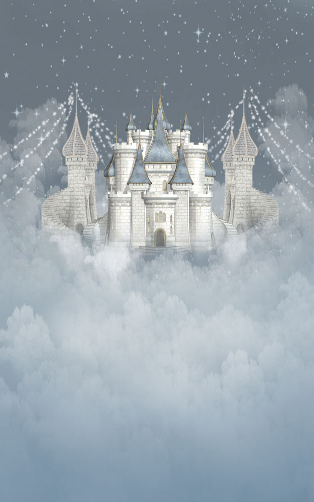 Avezano Castle Art Portrait Photography Backdrop-AVEZANO