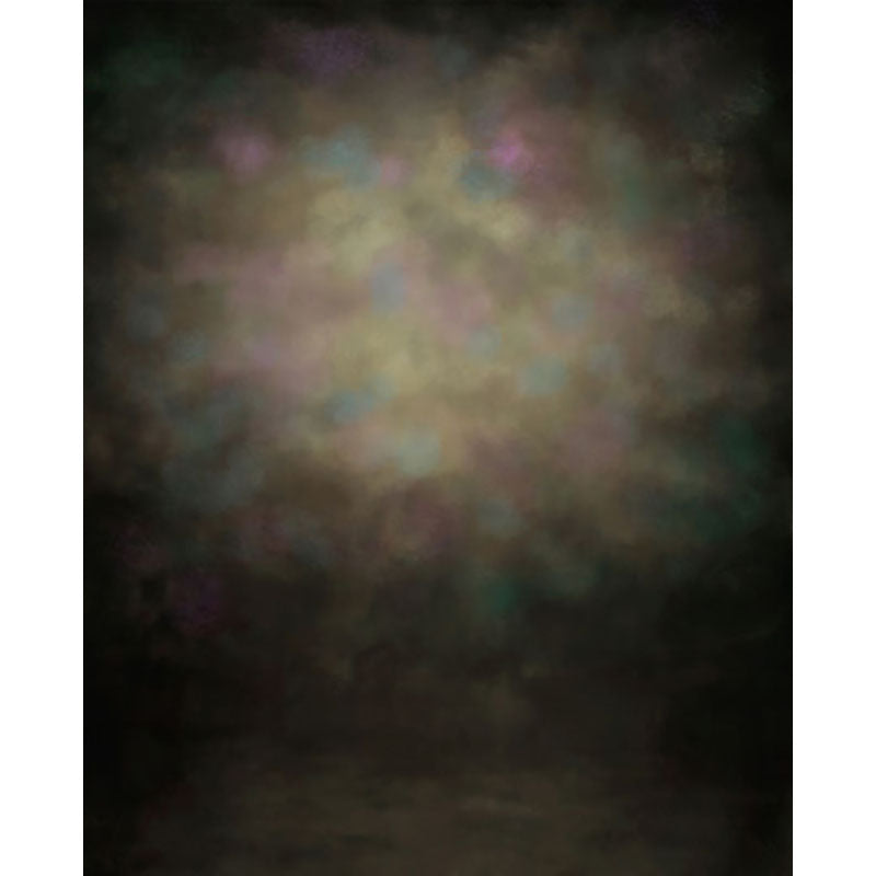 Avezano Black Around With A Little Colorful In The Middle Abstract Texture Hazy Backdrop For Photography-AVEZANO