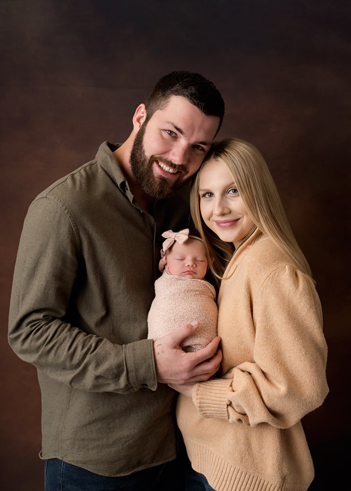 Avezano Brown Abstract Fine Art Smoke Texture Backdrop for Photography-AVEZANO