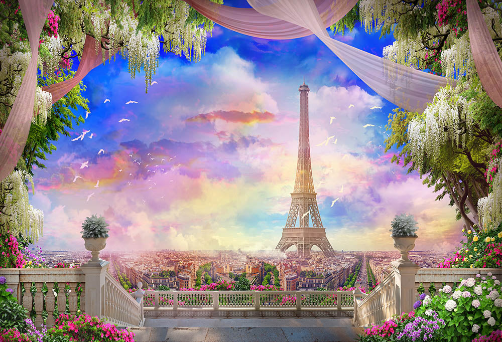 Avezano Summer Fantasy Wonderland Backdrop-AVEZANO