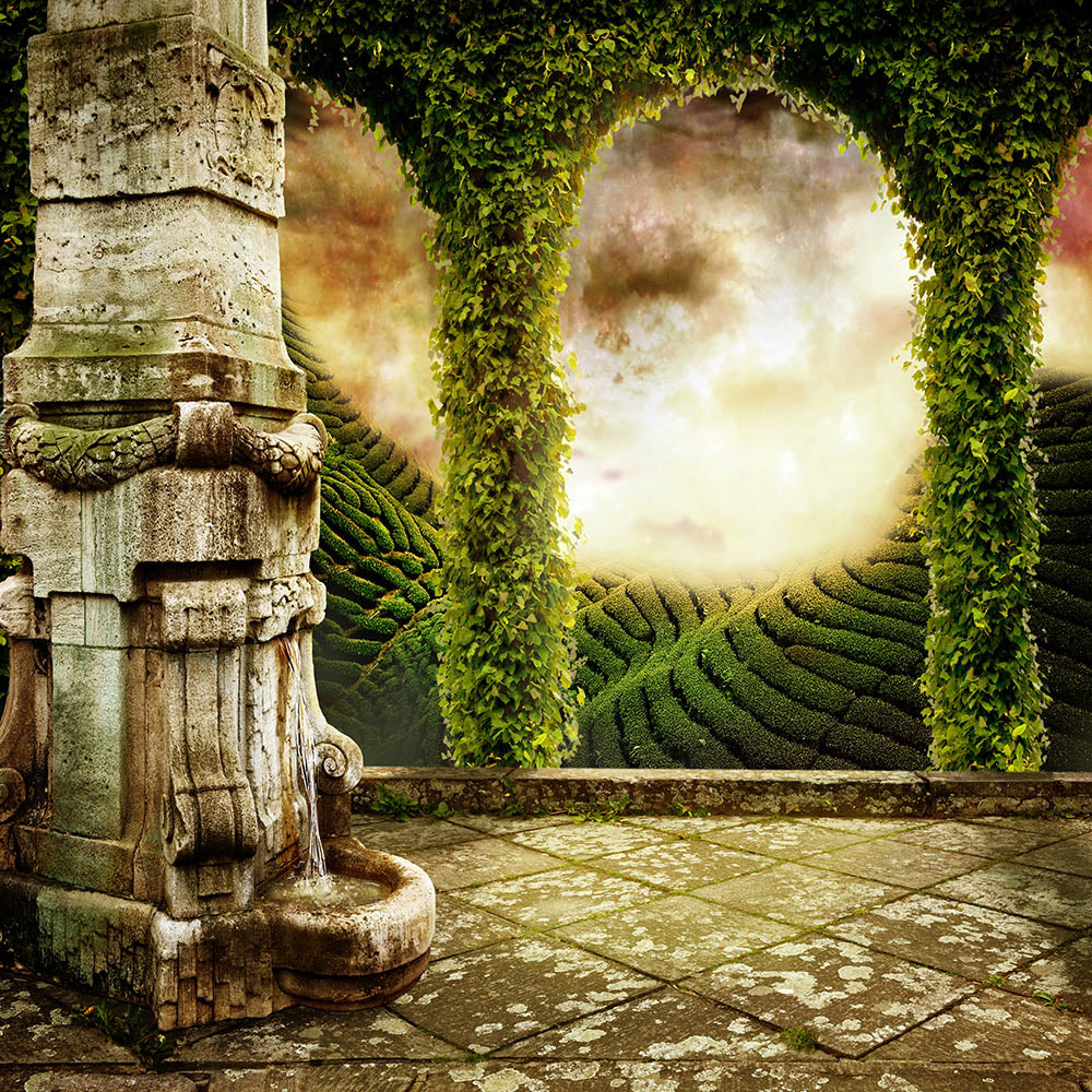 Avezano Old Monuments Backdrop For Photography