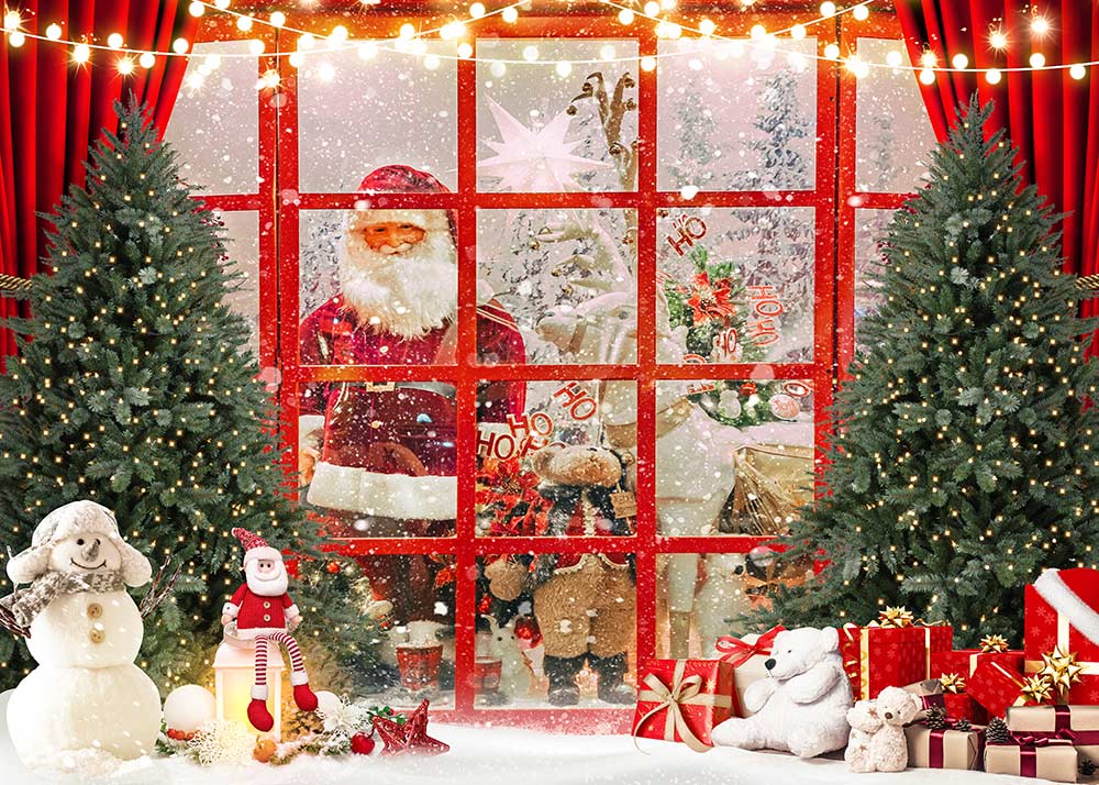 Christmas Avezano Santa Claus Photography Background-AVEZANO