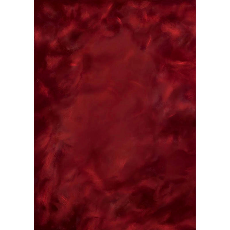 Avezano Wine Red Hand Painted Flowers Photography Backdrop-AVEZANO