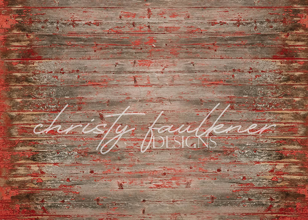 Avezano Aged Red Wood Photography Backdrop Designed By Christy Faulkner