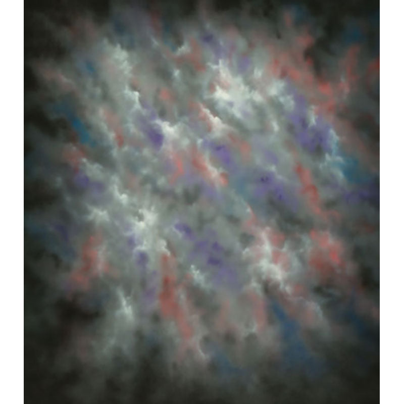 Avezano Abstract Gray Purple Red Smoke Texture Old Master Backdrop For Photography-AVEZANO