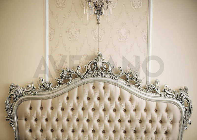 Avezano Beige Elegance Headboard Backdrop For Photography-AVEZANO