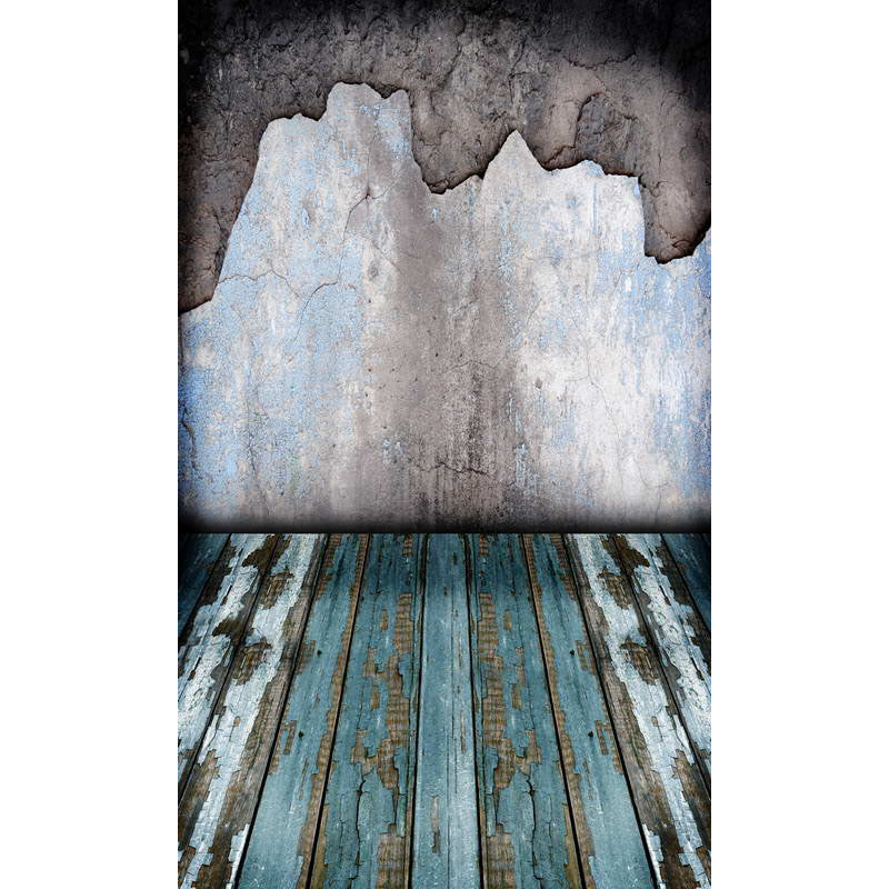 Avezano Do Old Wall Texture Backdrop With Vertical Version Floor For Photography-AVEZANO