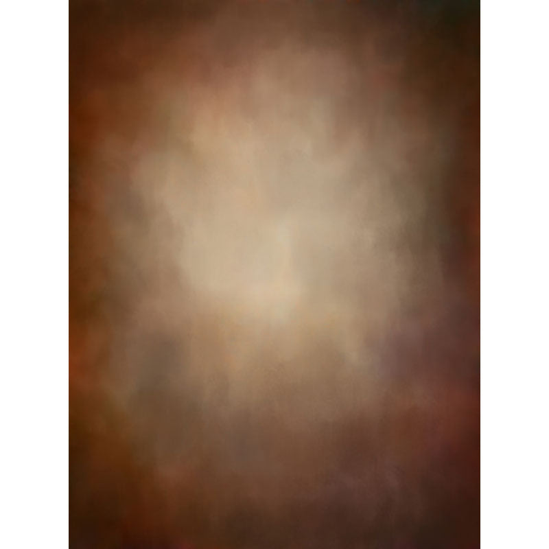 Avezano Light Brown Abstract Hazy Texture Master Backdrop For Portrait Photography-AVEZANO