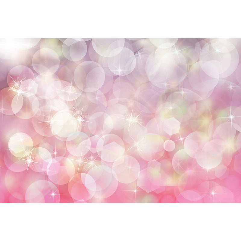Avezano Pink Sparkle Halo Bokeh Backdrop For Photography-AVEZANO