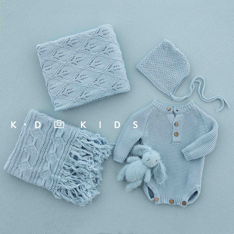 Ensemble de costumes et accessoires pour photographie de nouveau-né Avezano