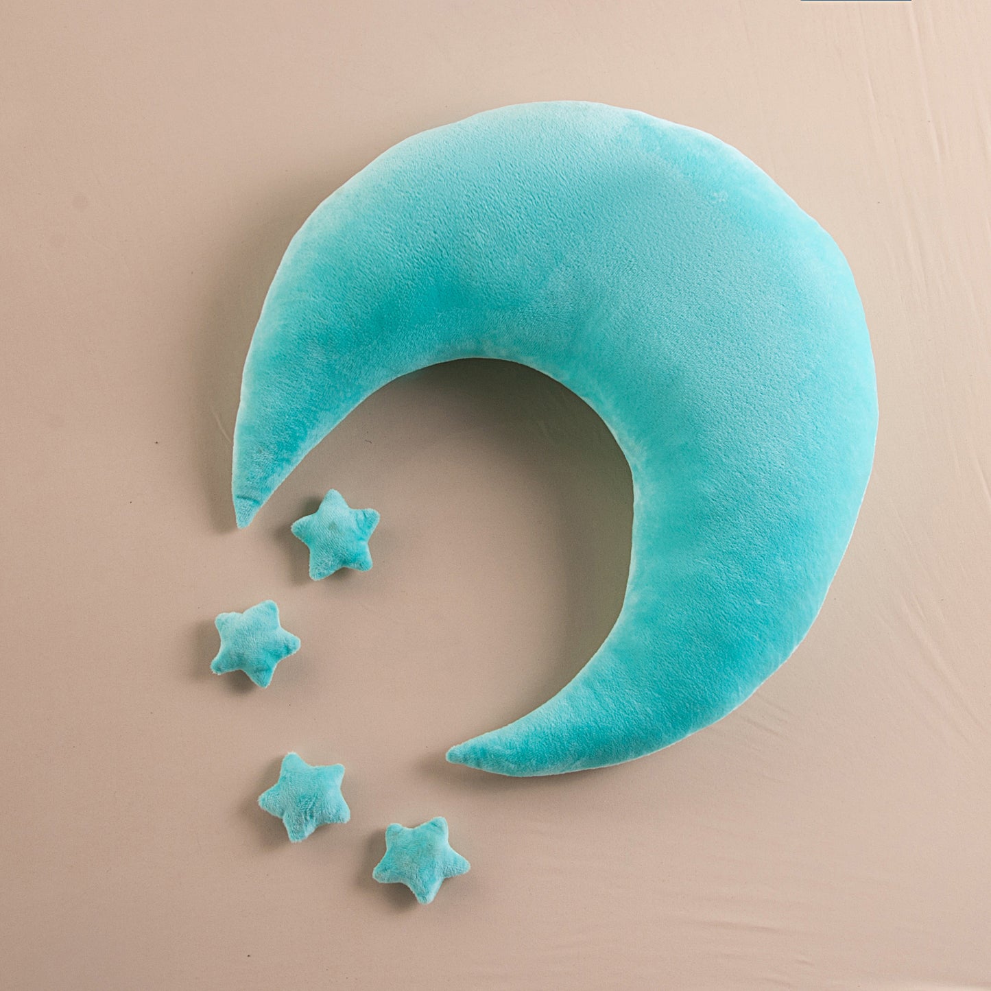 Avezano Accessoires d'aide au nouveau-né Coussin de lune Photographie de bébé