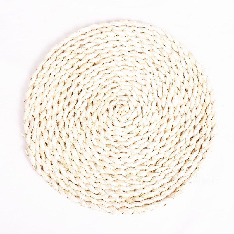 Avezano Baby Corn Husk Mat Straw Photo Props
