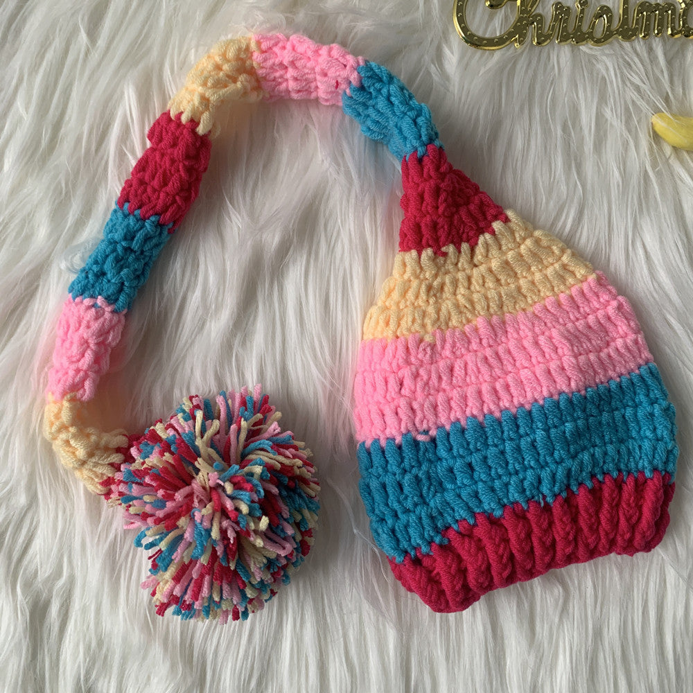 Avezano New Children's Knitted Cartoon Wool Hat Outfits