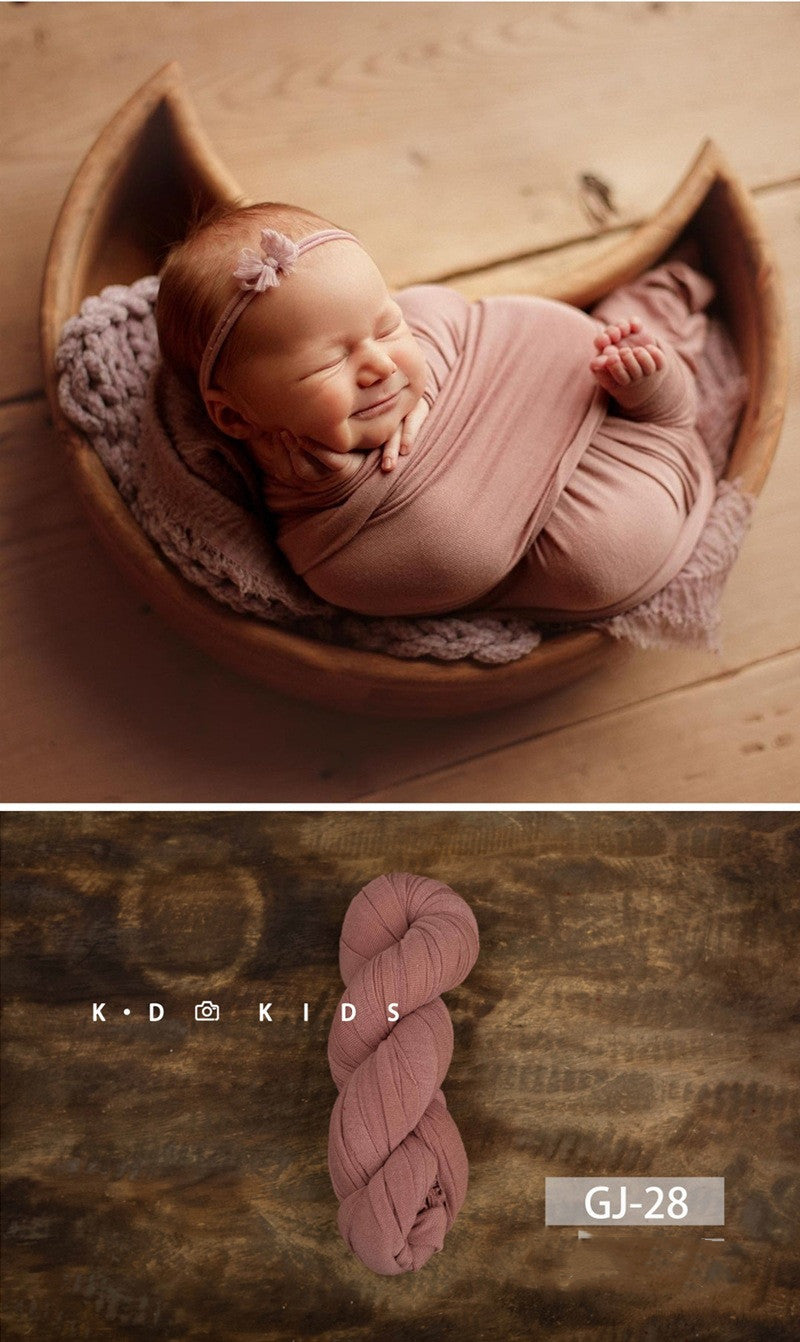 Avezano Newborn Photo Wrap Cloth High Elastic Super Soft Wrap