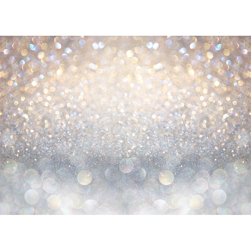 Avezano Silver And Gold Sparkling Bokeh Photography Backdrop-AVEZANO