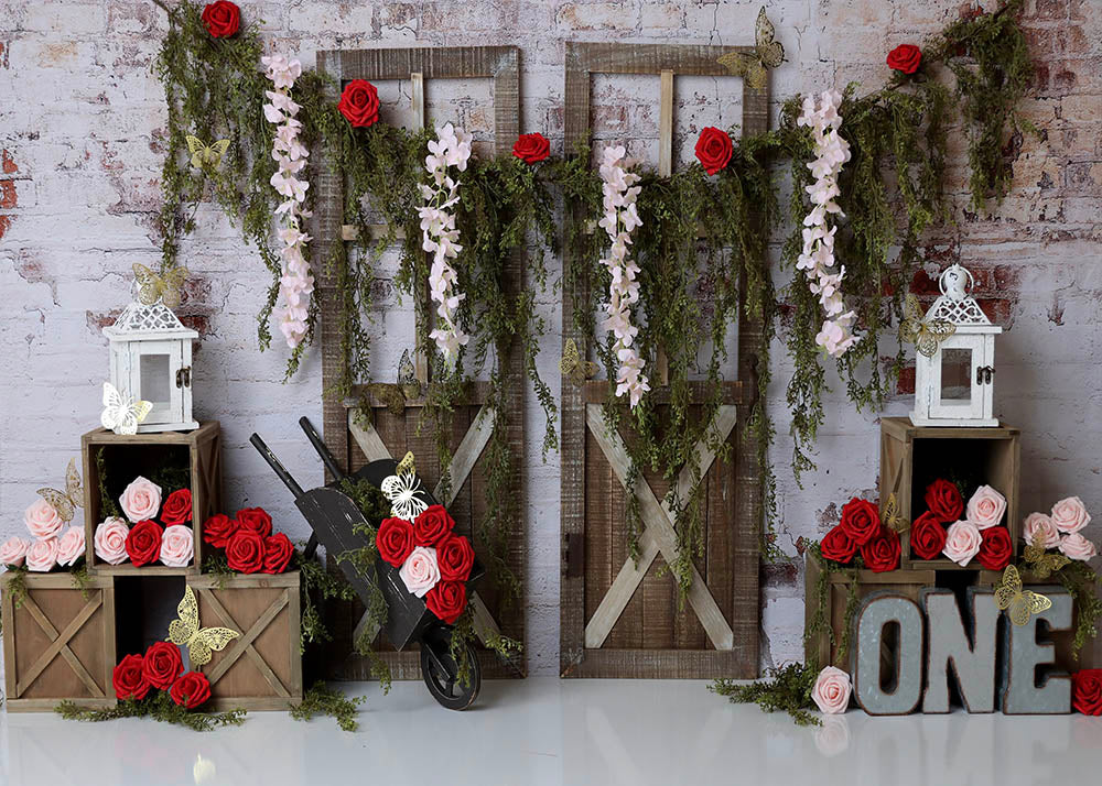 Avezano Vine Hanging In Front of The Door Photography Background by Stefany Figueroa-AVEZANO