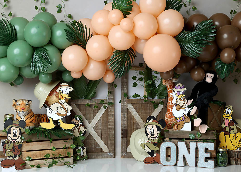 Avezano Animal Plus animation Theme Backdrop For Photography Designed By Stefany Figueroa-AVEZANO