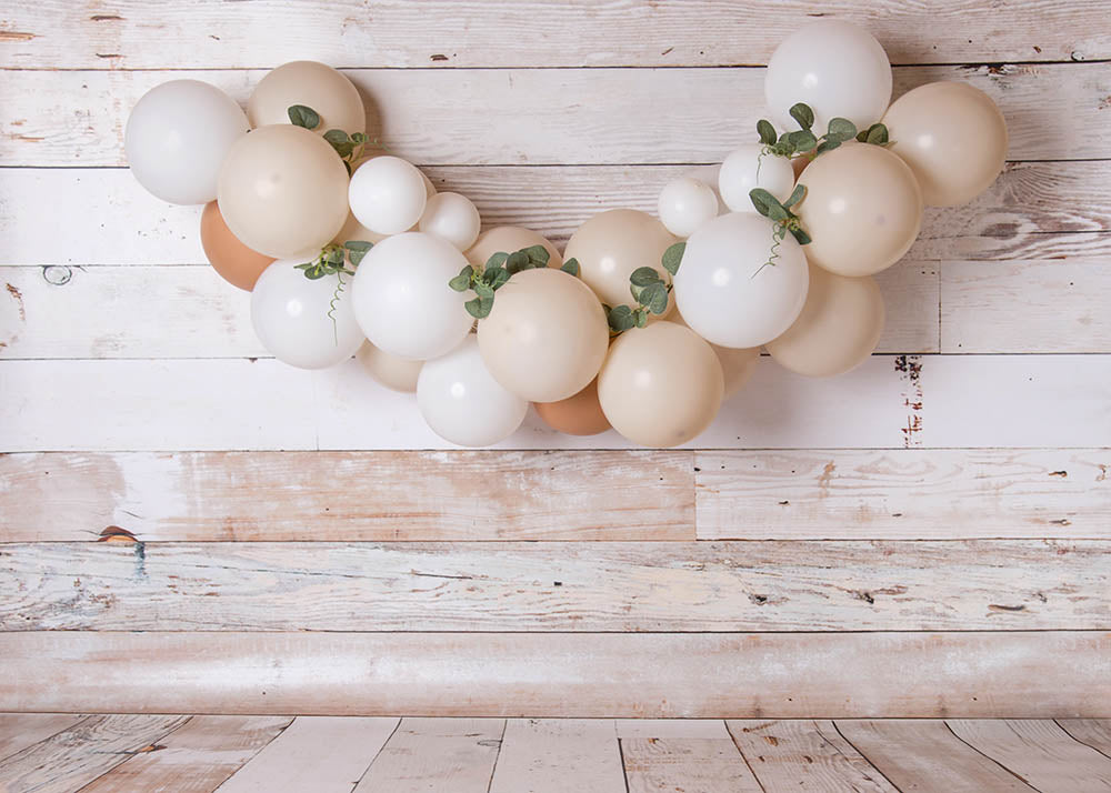 Avezano Whitewashed Wood Floor Backdrop for Photography By Paula Easton-AVEZANO